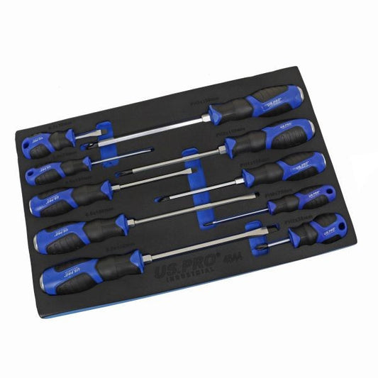 US PRO INDUSTRIAL 10PC PREMIUM SCREWDRIVER SET PH & SL - SBW Trading Limited