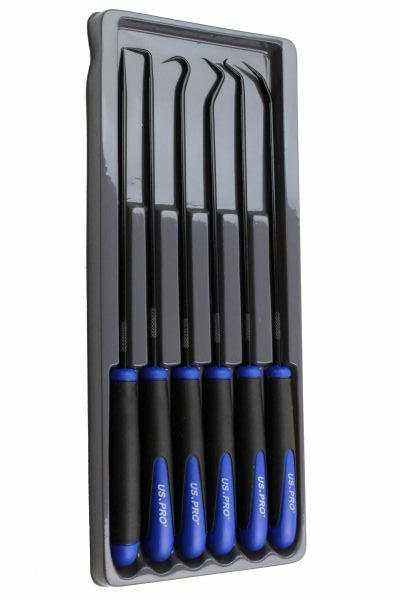 US PRO - 6PC LONG REACH PICK & HOOK SET - 240MM - SBW Trading Limited