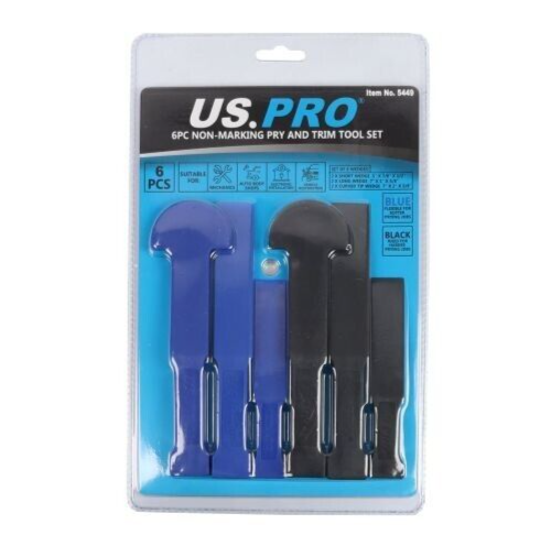 US PRO 6PC NON-MARKING PRY AND TRIM TOOL SET - SBW Trading Limited