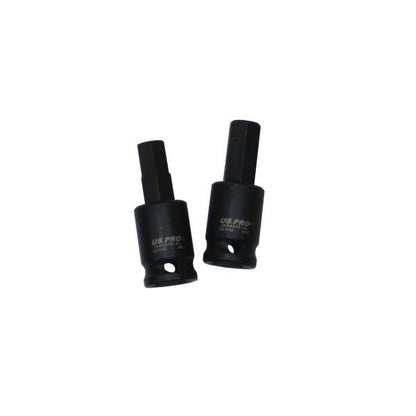 US PRO INDUSTRIAL 11PC 3/8" DR IMPACT HEX BIT SOCKETS - SBW Trading Limited
