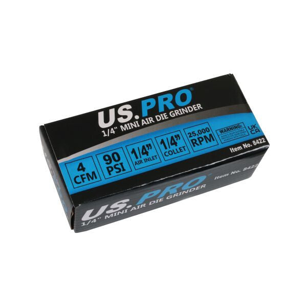 US PRO 1/4" MINI AIR DIE GRINDER - SBW Trading Limited