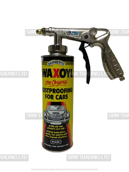 Car Underbody Coating Spray Gun Underseal Schutz Stonechip Under Body Air Waxoyl - SBW Trading Limited