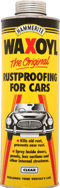 CLEAR Hammerite Schutz Waxoyl Car Rust Proofing Under Seal Wax Oil 1 Litre X 1 - SBW Trading Limited