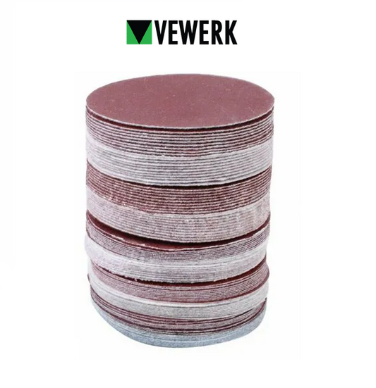 US PRO - 75MM SANDING DISC MIXED GRIT 100 PACK - SBW Trading Limited