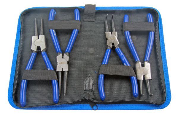US PRO 4PC 7" CIRCLIP PLIERS SET IN ZIP POUCH - SBW Trading Limited