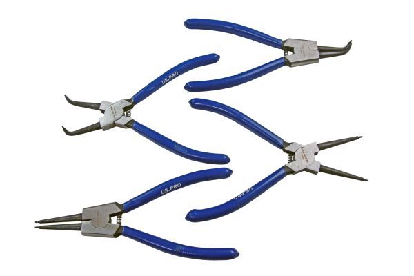 US PRO 4PC 7" CIRCLIP PLIERS SET IN ZIP POUCH - SBW Trading Limited