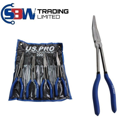US PRO 4PC LONG REACH PLIER SET - SBW Trading Limited