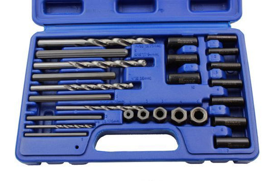 US PRO 25PC SCREW EXTRACTOR DRILL AND GUIDE SET - SBW Trading Limited