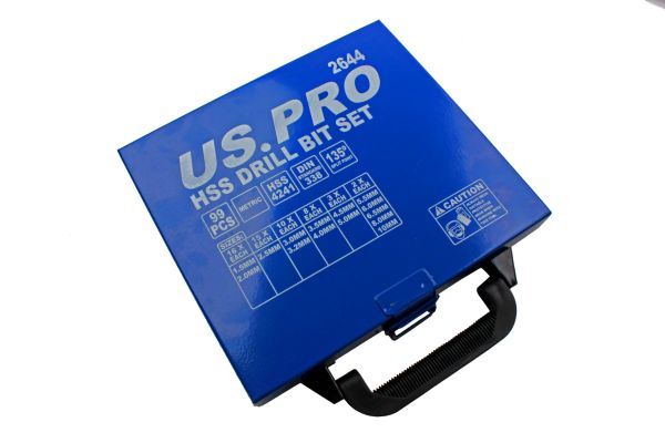 US PRO 99PC HSS METRIC DRILL BITS SET - SBW Trading Limited
