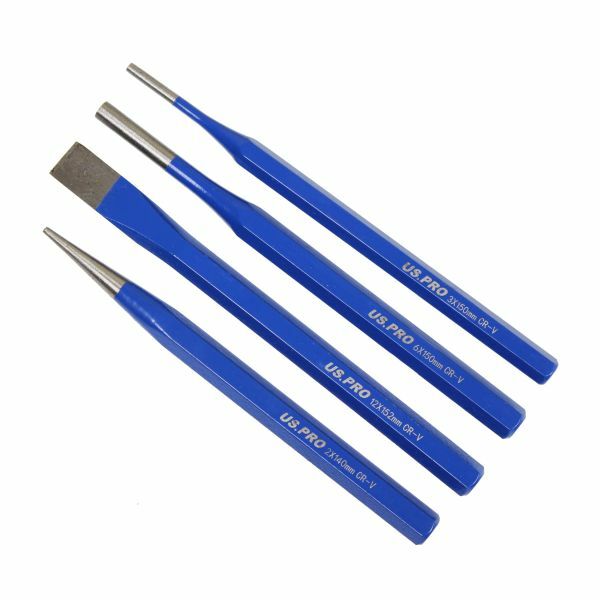 US PRO 12PC PUNCH & CHISEL SET - SBW Trading Limited