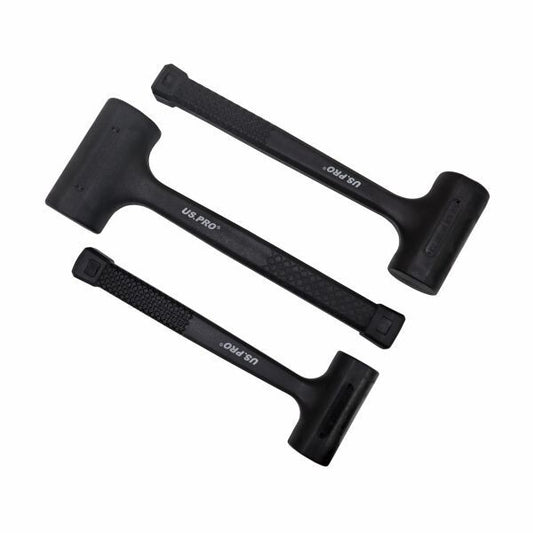 US PRO 3PC DEAD BLOW RUBBER HAMMER SET - SBW Trading Limited