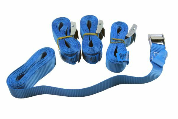 US PRO 4PC CAM BUCKLE TIE DOWN STRAPS 25MM X 3MTR - SBW Trading Limited