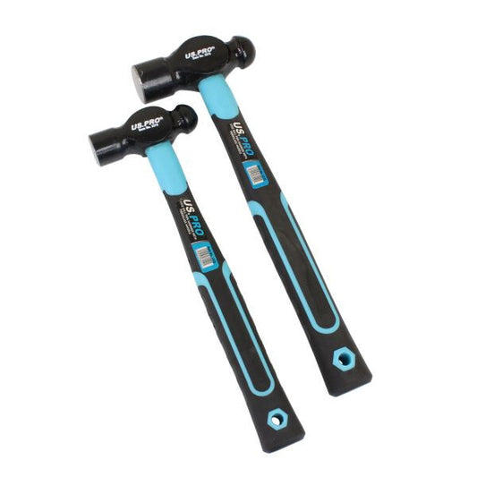 US PRO 2PC BALL PEIN HAMMER WITH FIBREGLASS HANDLE - SBW Trading Limited