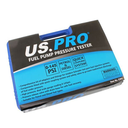 US PRO FUEL PUMP PRESSURE TESTER - SBW Trading Limited