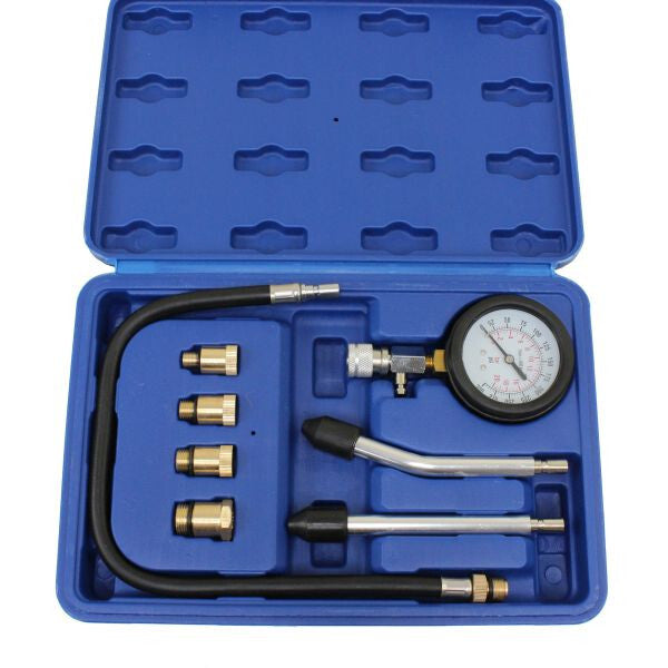 US PRO 8PC COMPRESSION TESTER KIT FOR PETROL ENGINE - SBW Trading Limited