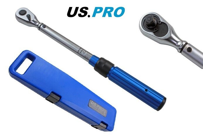 US PRO INDUSTRIAL 3/8" DR TORQUE WRENCH 5 - 25 NM - SBW Trading Limited