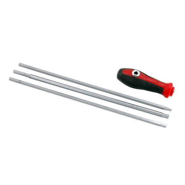 4pc Headlight Adjustment Tool Set T25 H6 & H7 X 300mm Torx Hex Allen Screwdriver - SBW Trading Limited