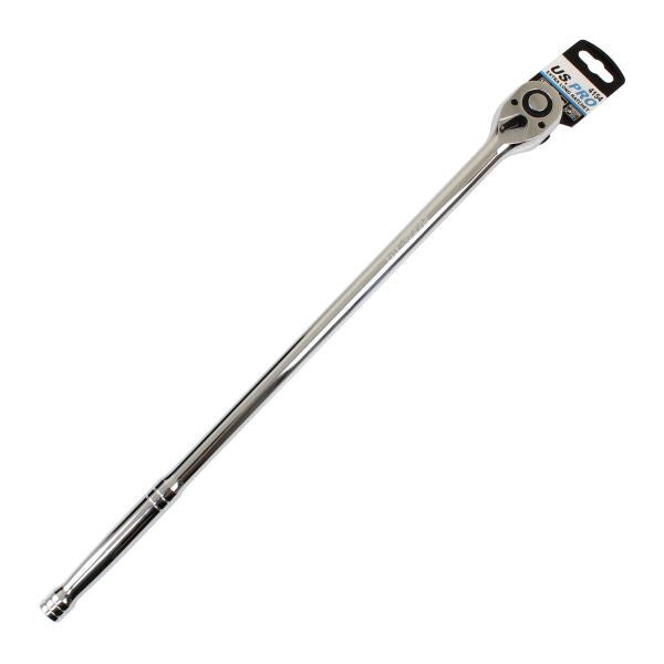 US PRO 1/2" DR 72T EXTRA LONG RATCHET 510MM - SBW Trading Limited