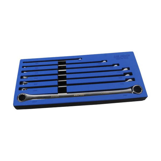 US PRO 7PC DOUBLE END RING AVIATION SPANNER SET - SBW Trading Limited