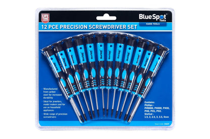 BlueSpot Precision Screwdriver Set 12pc Phone Glasses Watch Mobile Repair Kit - SBW Trading Limited