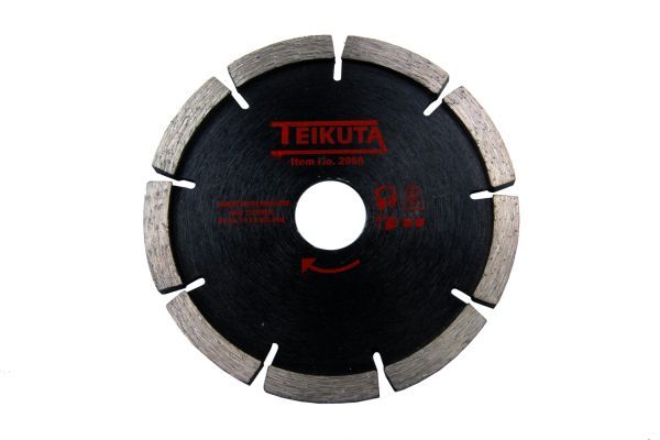 TEIKUTA DIAMOND MORTAR RAKING DISC 115 X 7 X 8 X 22.2MM - SBW Trading Limited