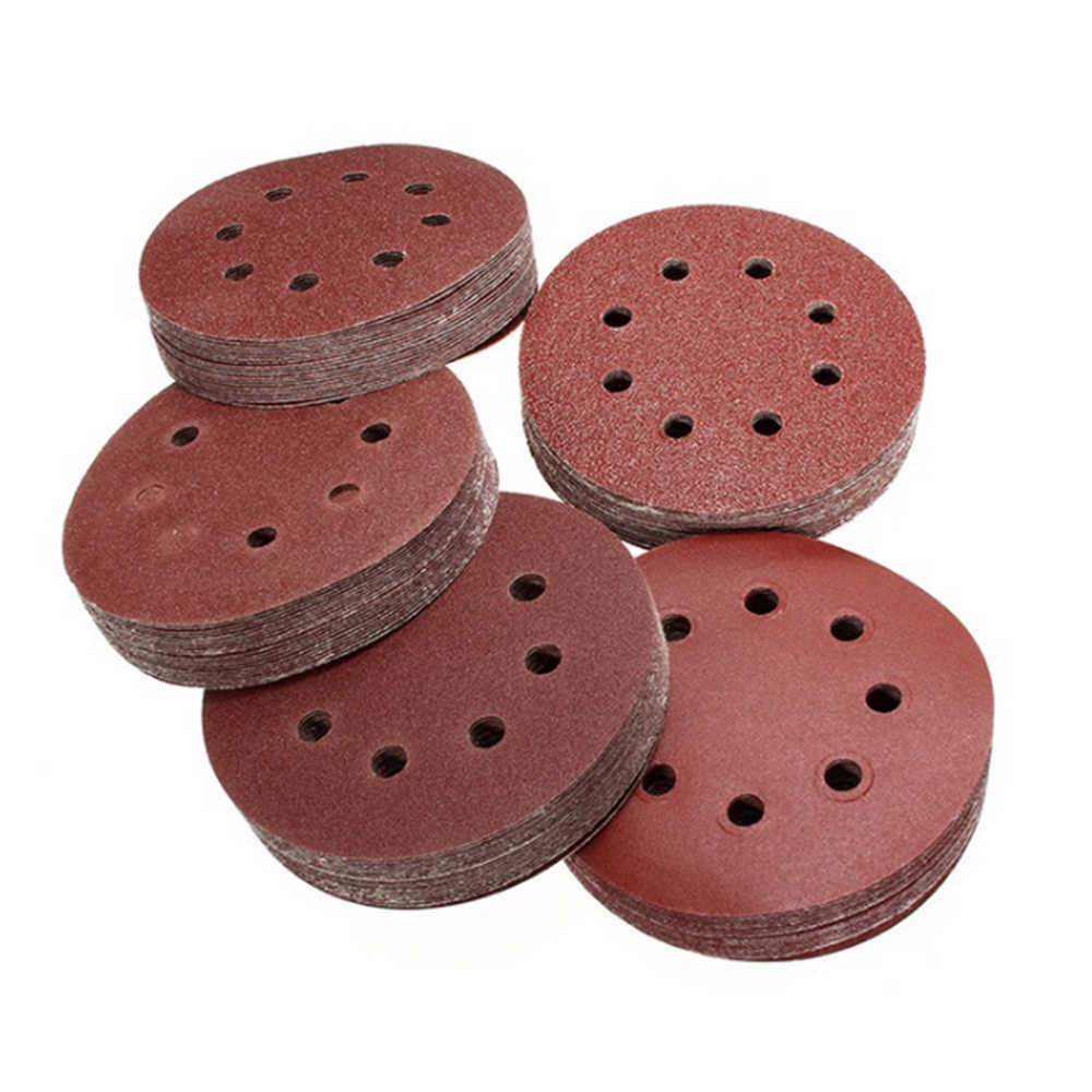 VEWERK 125MM SANDING DISC MIXED GRIT 50 PACK - SBW Trading Limited