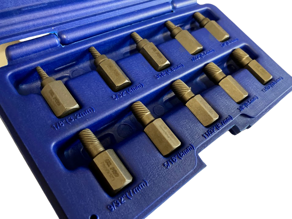 US PRO 10PC SCREW EXTRACTOR SET - SBW Trading Limited