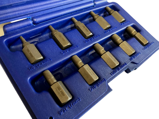 US PRO 10PC SCREW EXTRACTOR SET - SBW Trading Limited