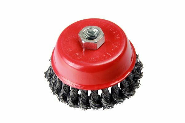 VEWERK 4PC WIRE CUP & WHEEL BRUSH SET - STEEL TWIST KNOT - SBW Trading Limited