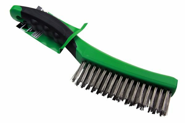 VEWERK - SOFT GRIP STAINLESS STEEL WIRE BRUSH 260MM - SBW Trading Limited