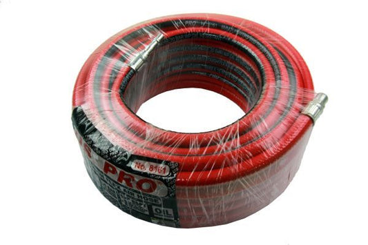 US PRO 8MM X 15 MTRS RED TOUGH FLEX AIR HOSE 20 BAR OIL RESIST - SBW Trading Limited