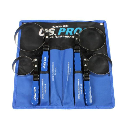 US PRO 4PC OIL FILTER STRAP SET - SBW Trading Limited