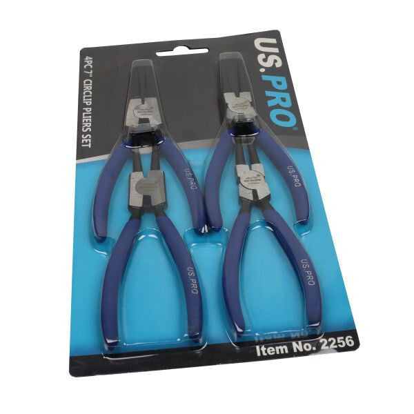 US PRO - 4PC 7" CIRCLIP PLIERS SET - SBW Trading Limited