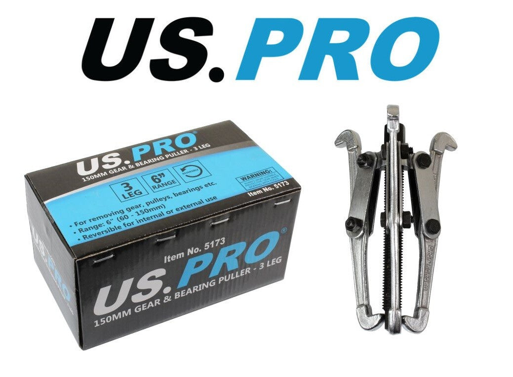 US PRO 150MM GEAR & BEARING PULLER 3 LEG - SBW Trading Limited