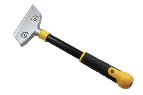 Heavy Duty Floor Scraper 12" DIY Cement Plaster TPR Handle 4" Wide Wall Remover - SBW Trading Limited
