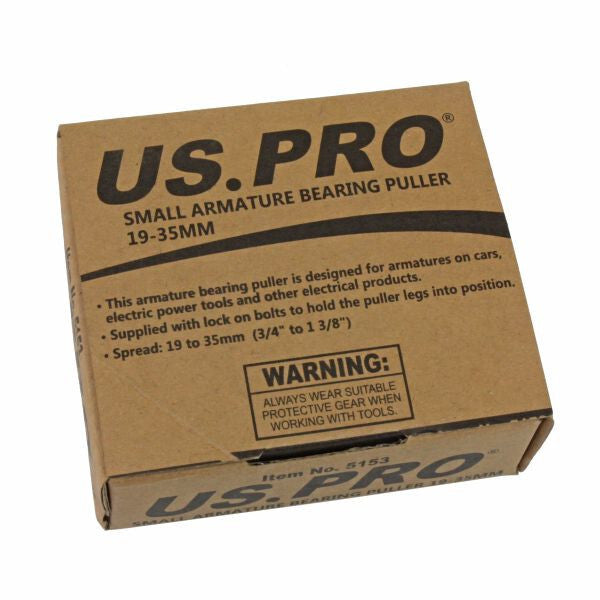 US PRO SMALL ARMATURE BEARING PULLER 19-35MM - SBW Trading Limited