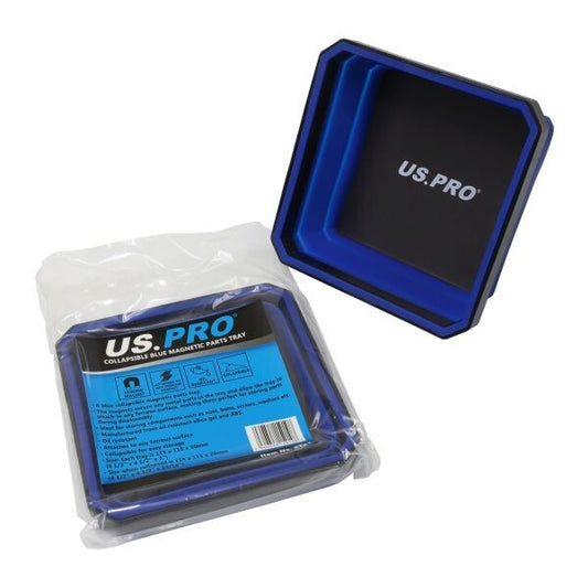 US PRO - COLLAPSIBLE BLUE MAGNETIC PARTS TRAY - SBW Trading Limited
