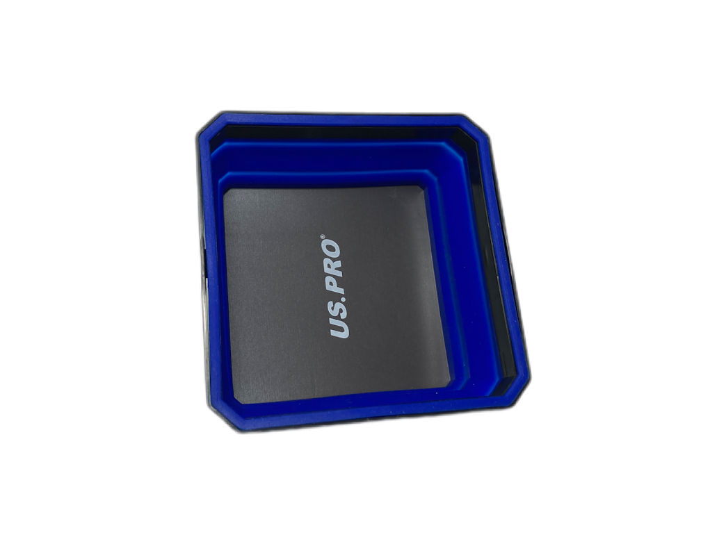 US PRO - COLLAPSIBLE BLUE MAGNETIC PARTS TRAY - SBW Trading Limited