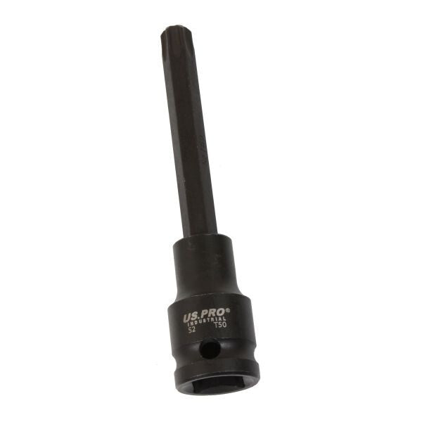 US PRO INDUSTRIAL - 1/2" DR IMPACT STAR BIT SOCKET T50 X 100MM - SBW Trading Limited