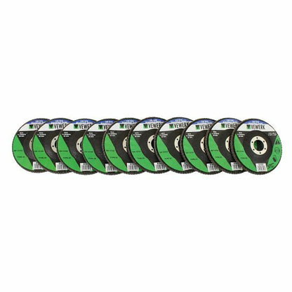 VEWERK FLAP DISCS 120 GRIT OXIDE - PACK 10 (115X22.2) - SBW Trading Limited