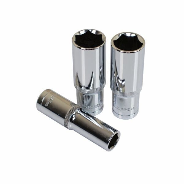 US PRO 15PC 1/2" DR 6PT DEEP SOCKETS 10-24MM IN EVA TRAY - SBW Trading Limited
