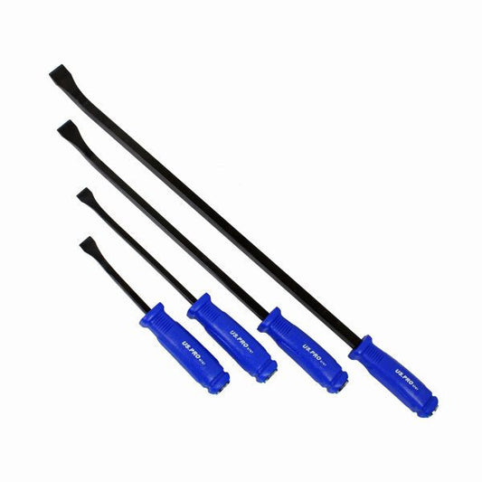 US PRO 4PC GO-THRU PRY BAR SET - SBW Trading Limited