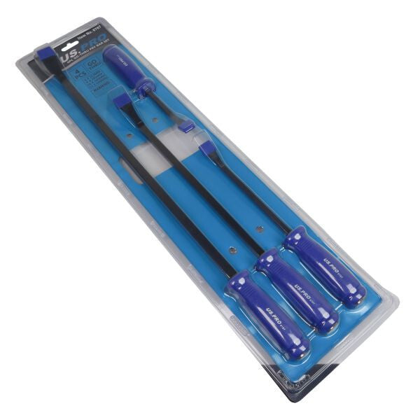 US PRO 4PC GO-THRU PRY BAR SET - SBW Trading Limited