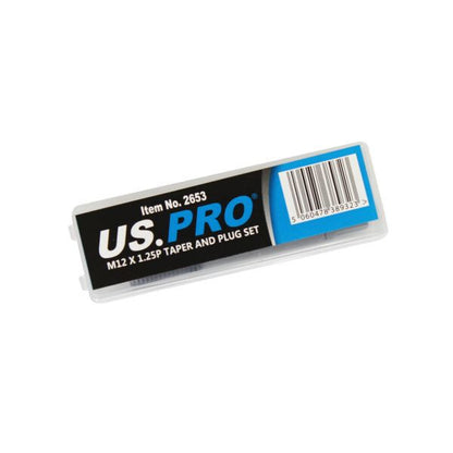 US PRO - M12 X 1.25P TAPER AND PLUG SET - SBW Trading Limited