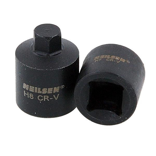 BRAKE CALIPER BOLT SOCKET SET 7mm & 8mm Hex Stubby 3/8" Drive Short Allen Keys - SBW Trading Limited