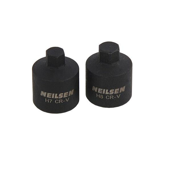 BRAKE CALIPER BOLT SOCKET SET 7mm & 8mm Hex Stubby 3/8" Drive Short Allen Keys - SBW Trading Limited