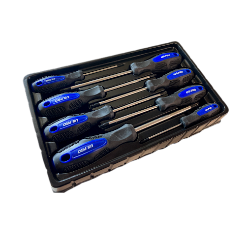 US PRO 8PC TAMPER PROOF TORX SCREWDRIVER SET - SBW Trading Limited