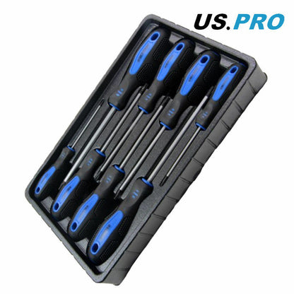 US PRO 8PC TAMPER PROOF TORX SCREWDRIVER SET - SBW Trading Limited
