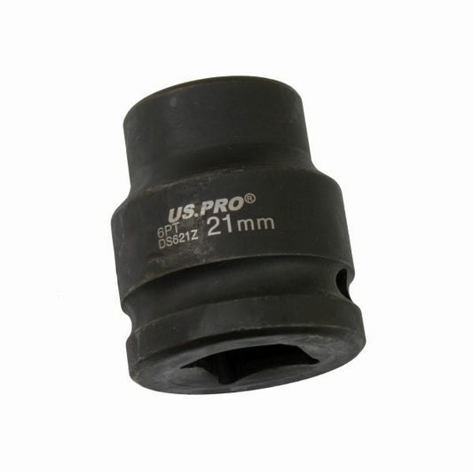 US PRO - SINGLE 3/4" DR 21MM 6PT IMPACT SOCKET - SBW Trading Limited