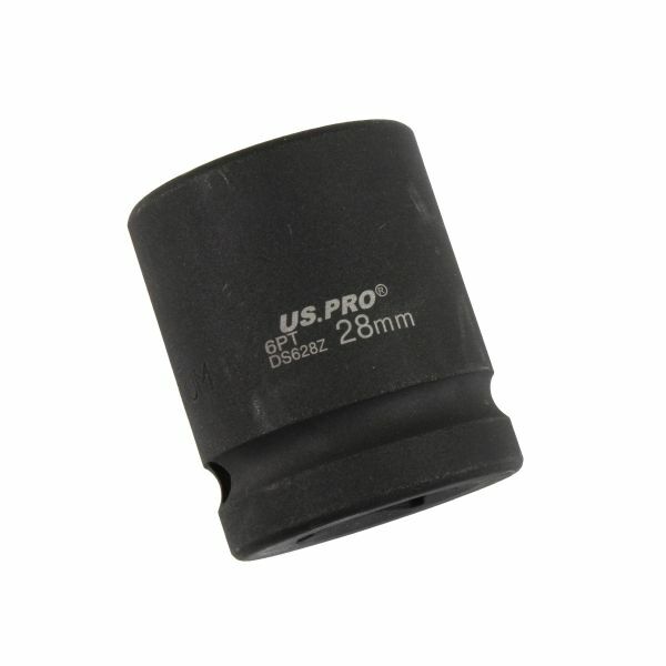 US PRO - SINGLE 3/4" DR 28MM 6PT IMPACT SOCKET - SBW Trading Limited